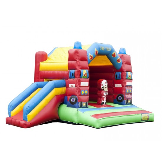 Bouncy Castle Fire Department Multifun