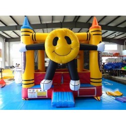 Crayon Bouncer House