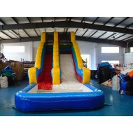 Inflatable Colourful Water Slide