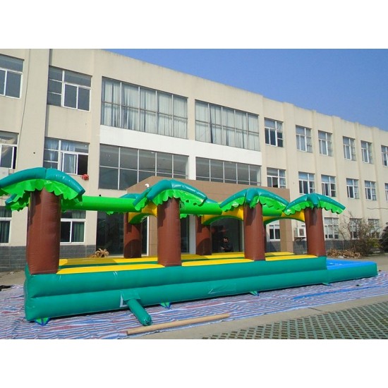 Hawaiian Slip And Slide Double Lane W Pool Hawaiian Slip And Slide Double Lane W Pool