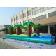 Hawaiian Slip And Slide Double Lane W Pool Hawaiian Slip And Slide Double Lane W Pool