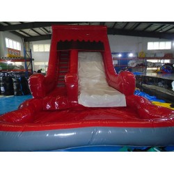 Volcano Slide With Detachable Pool