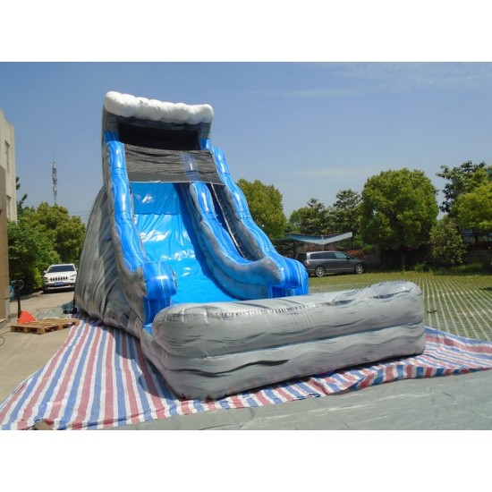 16 FT Rockin Dual Lane Water Slide 16 FT Rockin Dual Lane Water Slide