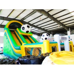 Inflatable Mutliplay Football Slide
