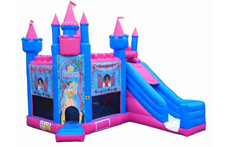 Inflatable Princess Castle Pink